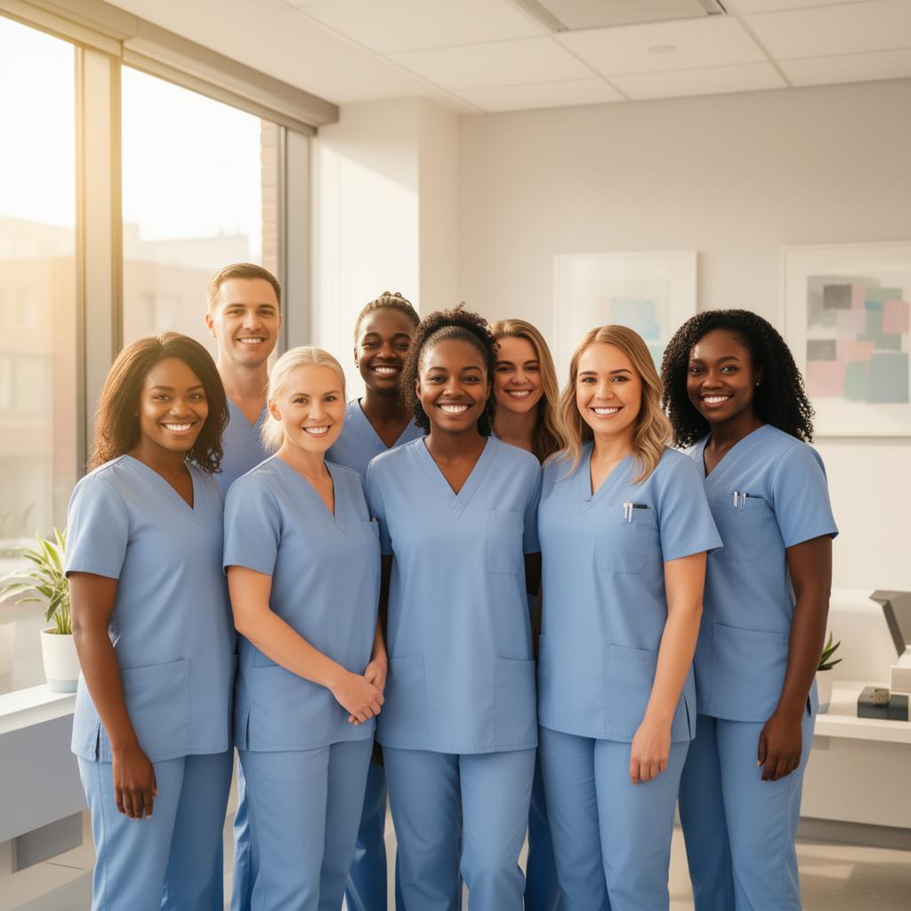 Smiling team of professional senior caregivers serving Vancouver, WA and Portland, Oregon
